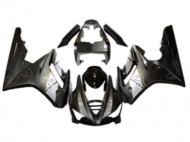 Purchase 2009-2012 Silver Glossy Black Triumph Daytona 675 Triple Motorcycle Fairings UK