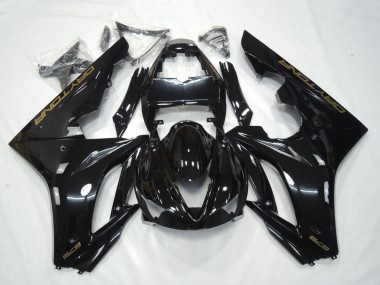 Purchase 2009-2012 Glossy Black Gold Decals Triumph Daytona 675 Triple Motorcycle Fairing UK