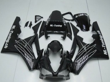 Purchase 2009-2012 Glossy Black White Claw Triumph Daytona 675 Triple Motorcycle Fairings UK