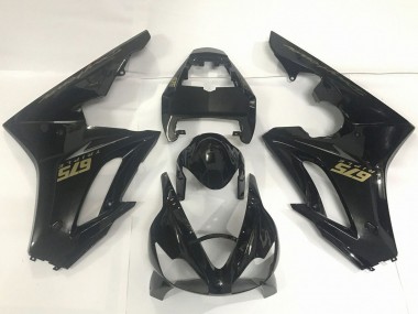 Purchase 2009-2012 Glossy Black Gold Decals Triumph Daytona 675 Triple Motorcycle Fairings UK