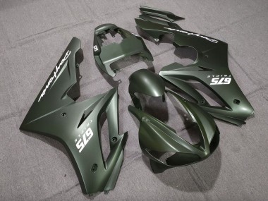 Purchase 2009-2012 Matte Green White Triumph Daytona 675 Triple Motorcycle Fairings UK