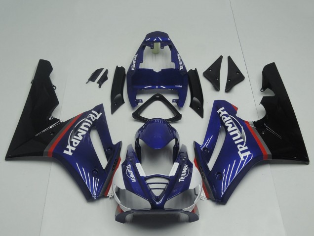 Purchase 2009-2012 Blue Red Glossy Black Triumph Daytona 675 Triple Motorcycle Fairings UK