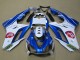 Purchase 2009-2012 White Blue Hpi Triumph Daytona 675 Triple Motorcycle Fairings UK
