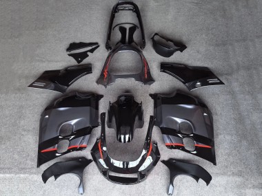 Purchase 1987-1988 Glossy Black Matte Grey Red Line Honda CBR1000F Hurricane Motorcycle Fairings UK