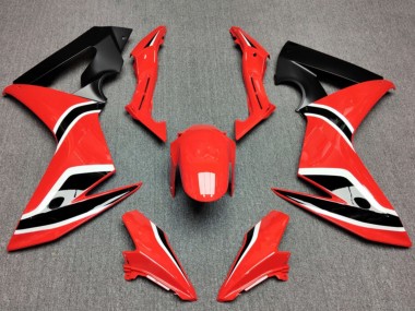 Purchase 2014-2016 Red Matte Black Honda CBR650F Motorcycle Fairings UK