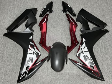 Purchase 2014-2016 Matte Black Red Honda CBR650F Motorcycle Fairings UK