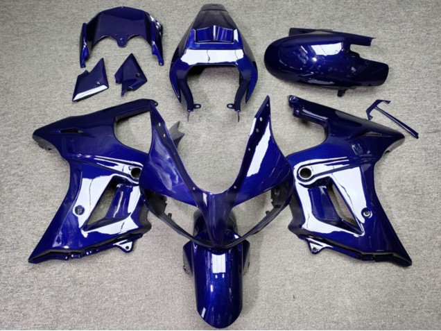 Purchase 2003-2013 Glossy Blue Carbon Fiber Suzuki SV650 Motorcycle Fairings UK