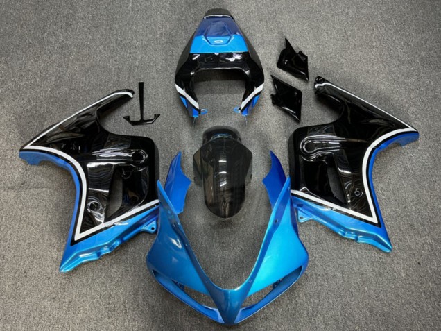Purchase 2003-2013 Glossy Blue Black Suzuki SV650 Motorcycle Fairings UK