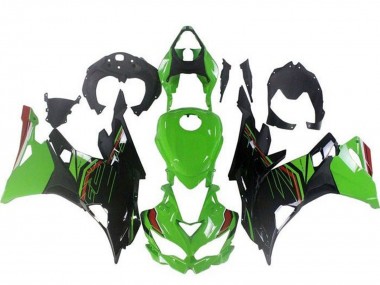 Purchase 2019-2025 Green Black Red Kawasaki ZX4R ZX-4RR Motorcycle Fairings UK