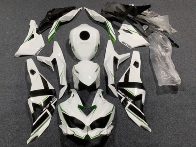 Purchase 2019-2025 White Black Green Kawasaki ZX4R ZX-4RR Motorcycle Fairings UK