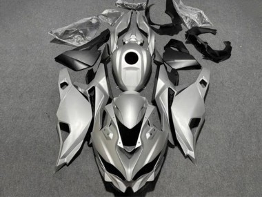 Purchase 2019-2025 Silver Black Kawasaki ZX4R ZX-4RR Motorcycle Fairings UK