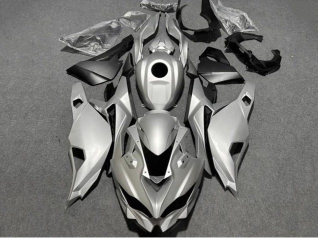 Purchase 2019-2025 Silver Black Kawasaki ZX4R ZX-4RR Motorcycle Fairings UK