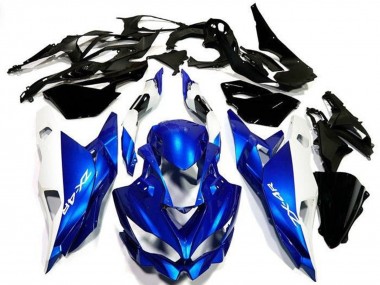 Purchase 2019-2025 White Blue Kawasaki ZX4R ZX-4RR Motorcycle Fairings UK