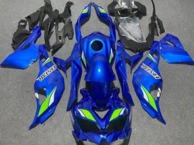 Purchase 2019-2025 Blue Green Ecstar Kawasaki ZX4R ZX-4RR Motorcycle Fairings UK