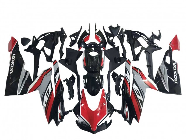 Purchase 2017-2022 Red Silver Glossy Black Honda CBR250RR Motorcycle Fairings UK