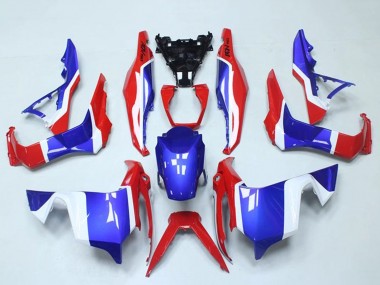 Purchase 2018-2021 White Red Blue Honda ADV150 Motorcycle Fairings UK