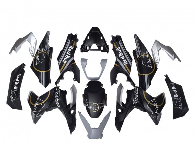 Purchase 2022-2024 Matte Black Gold Red Bull Honda ADV160 Motorcycle Fairings UK