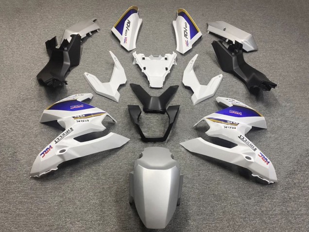 Purchase 2022-2024 White Blue HRC Honda ADV160 Motorcycle Fairings UK