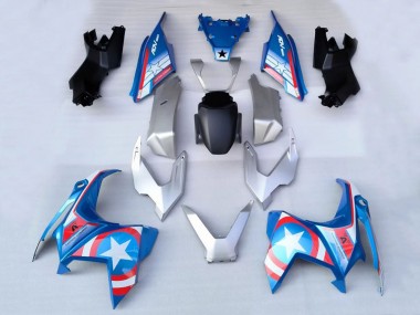 Purchase 2022-2024 Silver Blue Red White Star Honda ADV160 Motorcycle Fairings UK