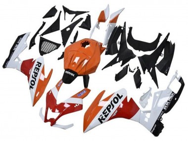Purchase 2012-2018 Orange White Red Glossy Black Repsol Aprilia RS4 50 125 Motorcycle Fairings UK