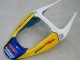 Purchase 2005-2006 Blue White Yellow Rothmans Honda CBR600RR Motorcycle Fairings UK