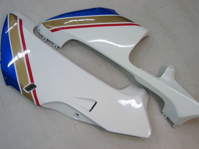 Purchase 2005-2006 Blue White Yellow Rothmans Honda CBR600RR Motorcycle Fairings UK