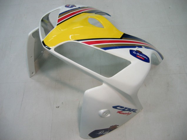 Purchase 2005-2006 Blue White Yellow Rothmans Honda CBR600RR Motorcycle Fairings UK