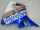 Purchase 2005-2006 Blue White Yellow Rothmans Honda CBR600RR Motorcycle Fairings UK