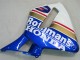 Purchase 2005-2006 Blue White Yellow Rothmans Honda CBR600RR Motorcycle Fairings UK