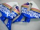 Purchase 2005-2006 Blue White Yellow Rothmans Honda CBR600RR Motorcycle Fairings UK
