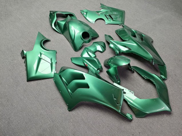 Purchase 2022-2024 Glossy Emerald Green Ducati Panigale V4 V4S Motorcycle Fairings UK