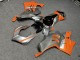 Purchase 2022-2024 Glossy Silver & Black with Orange Ducati Panigale V4 V4S Motorcycle Fairings UK