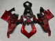 Purchase 2022-2024 Glossy Black Red Splash Ducati Panigale V4 V4S Motorcycle Fairings UK