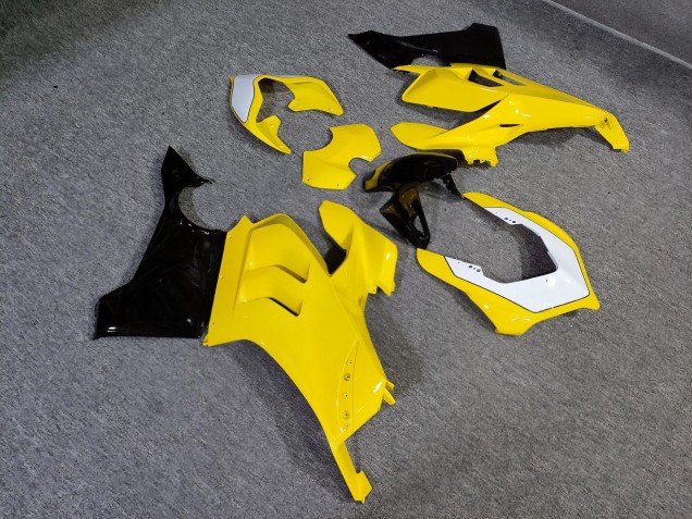 Purchase 2022-2024 Glossy Yellow Black White Ducati Panigale V4 V4S Motorcycle Fairings UK