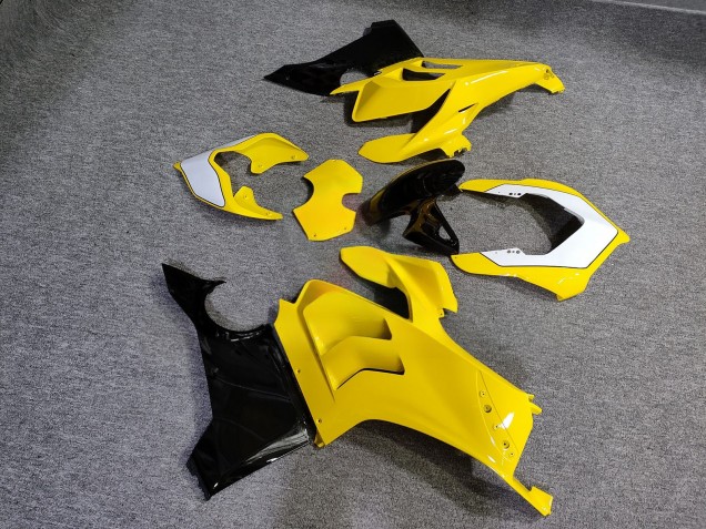 Purchase 2022-2024 Glossy Yellow Black White Ducati Panigale V4 V4S Motorcycle Fairings UK