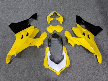 Purchase 2022-2024 Glossy Yellow Black White Ducati Panigale V4 V4S Motorcycle Fairings UK