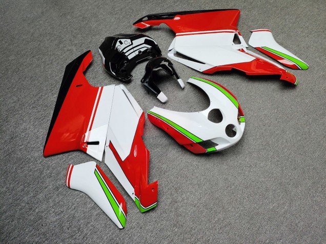 Purchase 2003-2004 Glossy White Red Green Ducati 749 999 Motorcycle Fairings UK