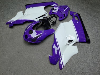 Purchase 2003-2004 Glossy Purple White Black Ducati 749 999 Motorcycle Fairings UK