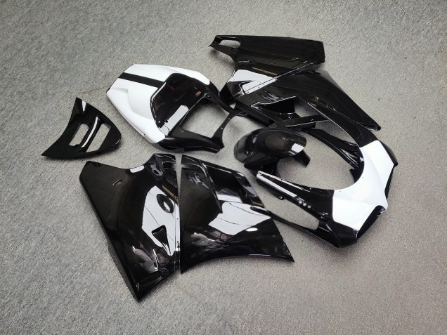 Purchase 1993-2005 Glossy Black White Ducati 748 916 996 998 Motorcycle Fairings UK
