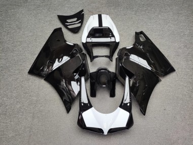 Purchase 1993-2005 Glossy Black White Ducati 748 916 996 998 Motorcycle Fairings UK