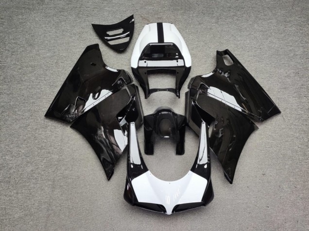 Purchase 1993-2005 Glossy Black White Ducati 748 916 996 998 Motorcycle Fairings UK