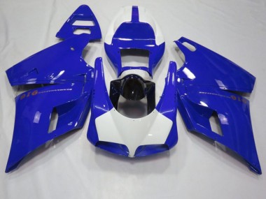 Purchase 1993-2005 Glossy Blue White Ducati 748 916 996 998 Motorcycle Fairings UK
