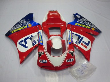 Purchase 1993-2005 Glossy Red White Blue Ducati 748 916 996 998 Motorcycle Fairings UK