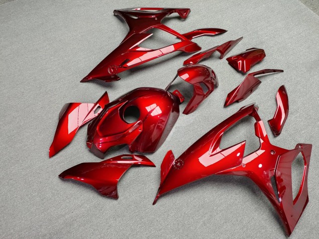 Purchase 2019-2022 Glossy Candy Red BMW S1000RR Motorcycle Fairings UK