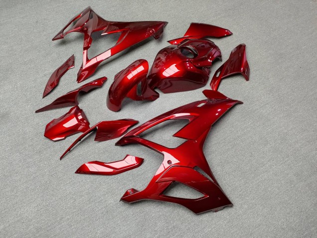 Purchase 2019-2022 Glossy Candy Red BMW S1000RR Motorcycle Fairings UK