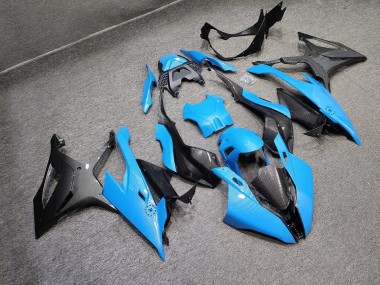 Purchase 2019-2022 Glossy Light Blue with Carbon Fiber Style BMW S1000RR Motorcycle Fairings UK