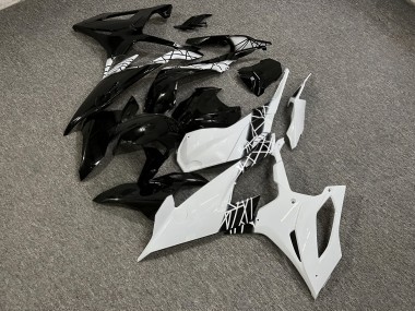 Purchase 2019-2022 Glossy Black White BMW S1000RR Motorcycle Fairings UK