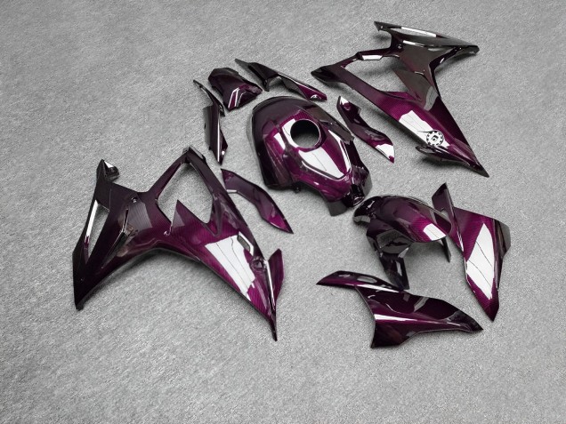 Purchase 2019-2022 Glossy Pink Carbon Fiber Style BMW S1000RR Motorcycle Fairings UK
