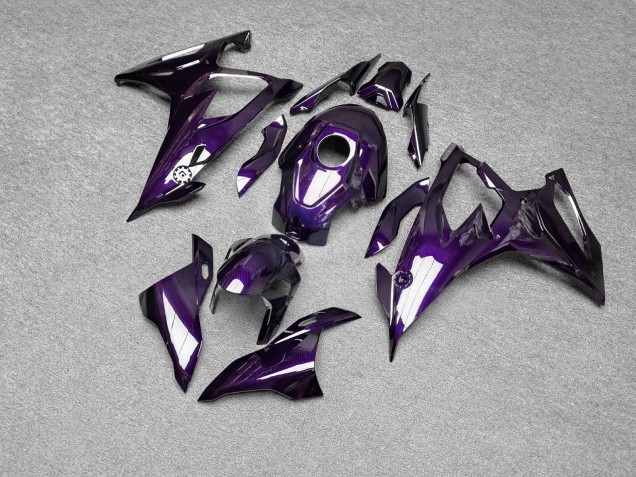 Purchase 2019-2022 Glossy Purple Carbon Fiber Style BMW S1000RR Motorcycle Fairings UK