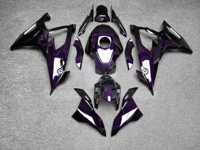 Purchase 2019-2022 Glossy Purple Carbon Fiber Style BMW S1000RR Motorcycle Fairings UK